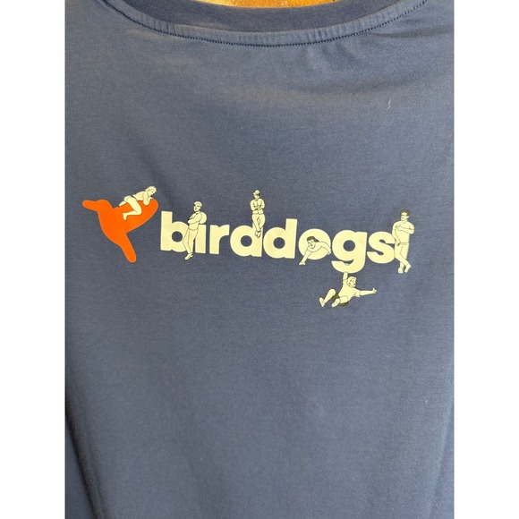 Birddogs Mens Large Navy Playground Tee Short Sleeve T-Shirt GraphicTee - Picture 4 of 6